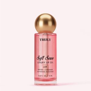 TRULY Soft Serve Luxury Lip Oil - Pink and Gold